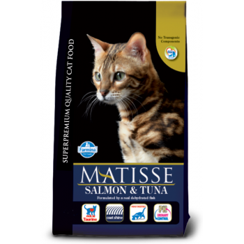 MATISSE, Somon și Ton, hrană uscată pisici, 10kg 10kg imagine 2022