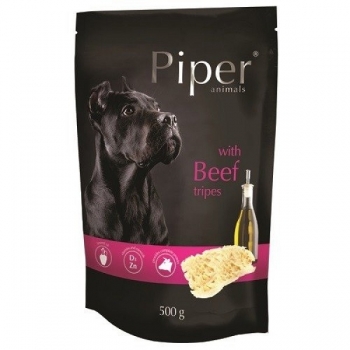 Piper Adult Dog cu Burta de Vita, plic 500 g 500 imagine 2022