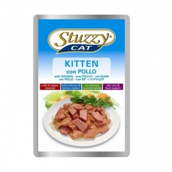 Stuzzy Cat Kitten cu Pui,100 g