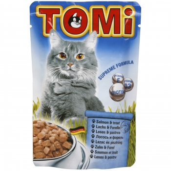 Plic Tomi Cat cu Somon si Pastrav, 100 g imagine