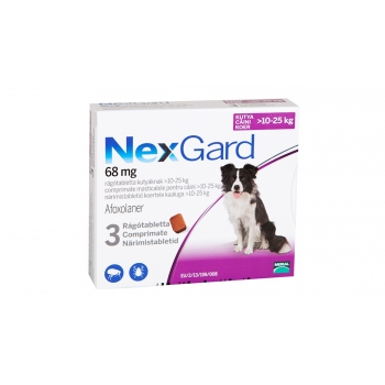 Nexgard L, 10-25 kg, 3 comprimate