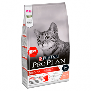 Pro Plan Cat Adult Somon OptiSenses, 10 kg imagine