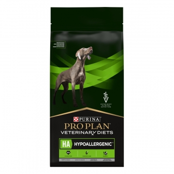 PURINA Pro Plan Veterinary Diets Hypoallergenic, dietă veterinară câini, pachet economic hrană uscată, afecțiuni digestive și dermatologice, 11kg pentruanimale.ro