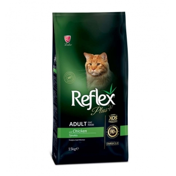 Reflex Plus Adult Cat cu Pui, 15kg imagine
