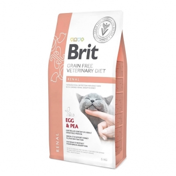 Brit Grain Free Veterinary Diets Cat Renal 5 kg imagine