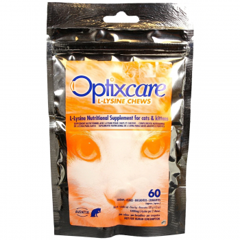 Supliment Nutritiv Pisici OptixCare L-Lysine Chew, 60 tablete Optixcare imagine 2022