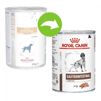 Conserva Royal Canin Gastro Intestinal Low Fat Dog 410 g pentruanimale.ro