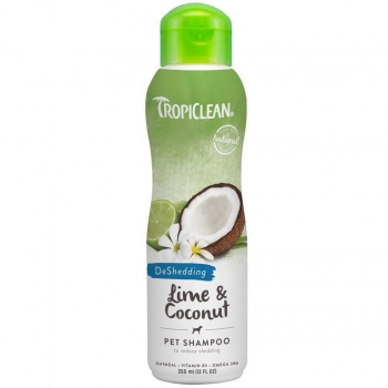 Sampon TropiClean cu Lime si Cocos, 355 ml imagine