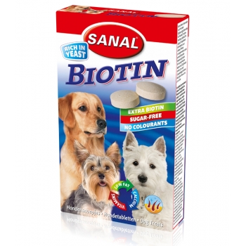 Sanal Dog Biotin 75 g pentruanimale.ro imagine 2022
