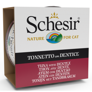 Schesir Cat Sea Specialities Conserva Ton si Dentex, 85 g imagine