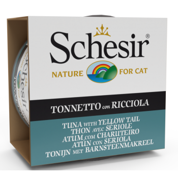 Schesir Cat Sea Specialities Conserva Ton si YellowTail, 85 g imagine