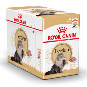 Royal Canin Persian Adult, bax hrană umedă pisici, (pate), 85g x 12 pentruanimale.ro imagine 2022