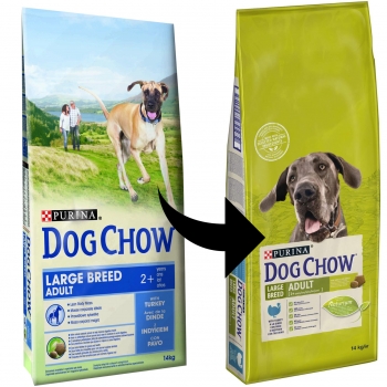 Dog Chow Adult Large Breed Curcan 14 kg imagine