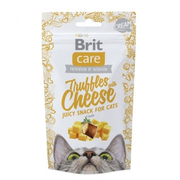 Brit Care Cat Snack Truffles Cheese 50 g imagine