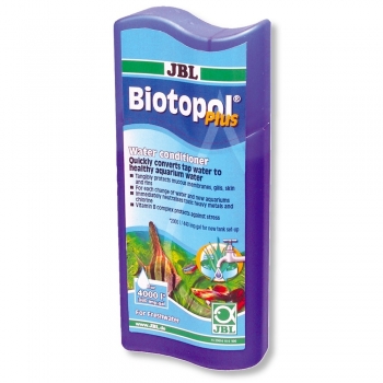 Solutie acvariu JBL Biotopol plus, 100 ml pentru 800 l imagine