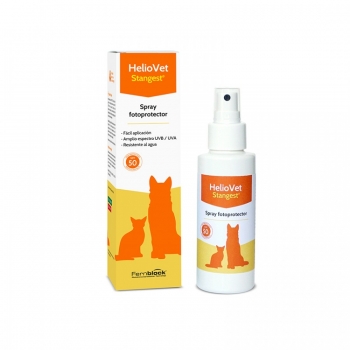 Stangest heliovet, spray protecție solară spf 50+ câini și pisici, 80ml