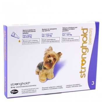 Stronghold Caine 30 mg, 2.6 – 5 kg, 3 pipete pentruanimale.ro imagine 2022