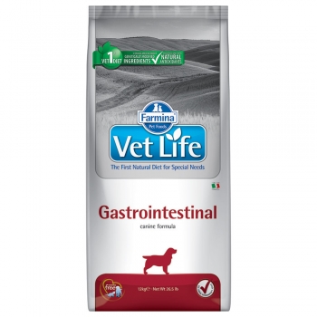Vet Life Natural Diet Dog Gastro Intestinal 12 kg imagine