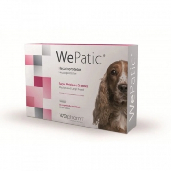 WEPHARM WePatic M- L, suplimente hepatice câini, 30cpr 30cpr imagine 2022